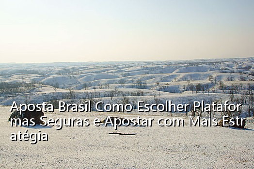 Aposta Brasil Como Escolher Plataformas Seguras e Apostar com Mais Estratégia